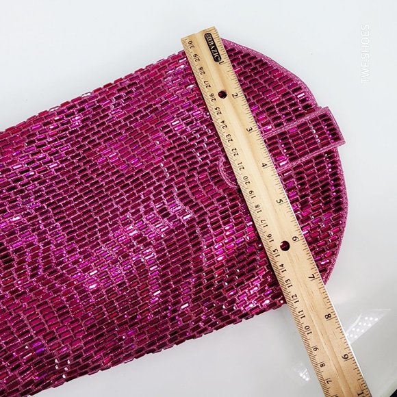 Mirage Fuchsia Pink Rhinestone Pull On Western Cowgirl Knee Boots - Picture 13 of 17